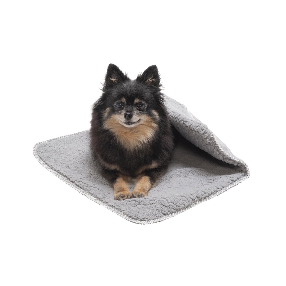 FurHaven Pet Throw Blanket Waterproof Snuggly & Warm Faux Lambswool