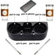 thumbnail image 2 of Portavasos universal para coche, portavasos doble para coche, portavasos multifuncional para coche, accesorios para asientos de coche, 2 of 5