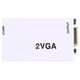 thumbnail image 2 of Convertidor Mini A VGA 2 VGA Con Cable USB Convertidor Adaptador 1080P Para PS3 XBOX360 Blue Ray DVD HD Decodificadores Pantalla LED CRT, 2 of 7