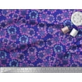 thumbnail image 2 of Soimoi Rayon Fabric Flower Artistic Print Fabric by the Yard 56 Inch Wide, 2 of 3