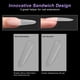 thumbnail image 5 of 240pcs Sandwich Dual Nail Forms para Extensión Rápida de Uñas 15 Tamaños Reutilizables, 5 of 7