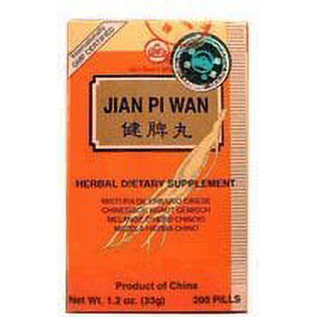 Jian Pi Wan, 200 ct, Min Shan