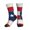 2 Black-2, variant on Mens Crew Socks Womens Retro Texas Flag Workout Training Athletic Socks