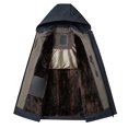 thumbnail image 6 of Men's Lined Thickened Outdoor Casual Style Hooded Coat For Autumn And Winter, 6 of 6