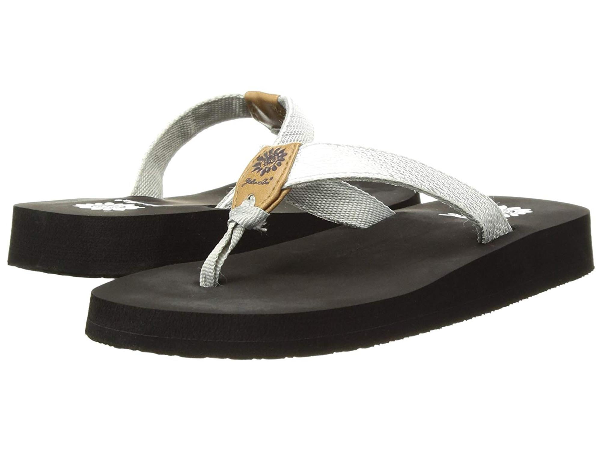 yellow box flip flops size 12