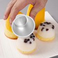 thumbnail image 3 of 6 PCS Aluminium Dariol Mould Baking Cup Dariole Pudding Dessert Moulds Round Egg Tart Mould Bakewar, 3 of 5