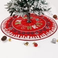 thumbnail image 6 of Up to 50% off Lksixu Christmas Tree Skirt 35.4" Printed Tree Skirt Home Christmas Tree Decoration,Red Skirts Decorations for Merry Christmas Party, Christmas Decorations Christmas Gifts, 6 of 8