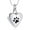 Silver, variant on Customize Cremation Jewelry - Pet Heart Cremation Jewelry for Ashes For Dog / Cat Paw Urn Necklace Paw Print Pet Heart Urn Necklace Personalized Necklaces Engraved Names Jewelry