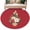 Red, variant on 2x3 Ft Entryway Area Rug, Cherry Blossoms Kitchen Rug Runner Washable Floor Mat, Japanese Spring Floral Leaves Rustic Red Non Slip Indoor Door Mat Throw Carpet for Bathroom Living Room Bedroom