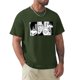 thumbnail image 1 of Camiseta con estampado de animales para niños, camisa de cuello redondo de gran tamaño de algodón, 1 of 7