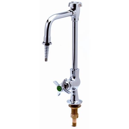 T S Brass Single Ledge Laboratory Faucet With Vacuum Breaker