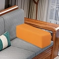 thumbnail image 6 of kowaku Sofa Arm Rest Pillow Versatile Elbow Support for Bedroom Living Room Sitting Orange, 6 of 9