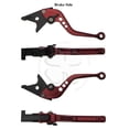 thumbnail image 2 of Red CNC Shorty Brake Clutch Lever Set Suzuki GSXR 600 750 Katana SV 650 650S, 2 of 5