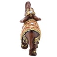 thumbnail image 1 of Estatua de Elefante ANGGREK Feng Shui Grano de Madera Decoración de Escritorio, 1 of 8