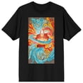thumbnail image 5 of Avatar the Last Airbender Aang with Four Elements Black Graphic Tee - XL, 5 of 6
