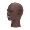 thumbnail image 2 of Cabeza de muñeca de maquillaje Cabeza de peluca calva multiusos Cabeza de maniquí masculino Cabeza de peluca masculina estilo C, 2 of 9