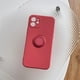 thumbnail image 3 of Square Original Liquid Silicone Magnetic Holder Ring Stand Soft Case For iPhone 15 14 Pro Max 13 12 11 Armor Shockproof Cover, 3 of 5