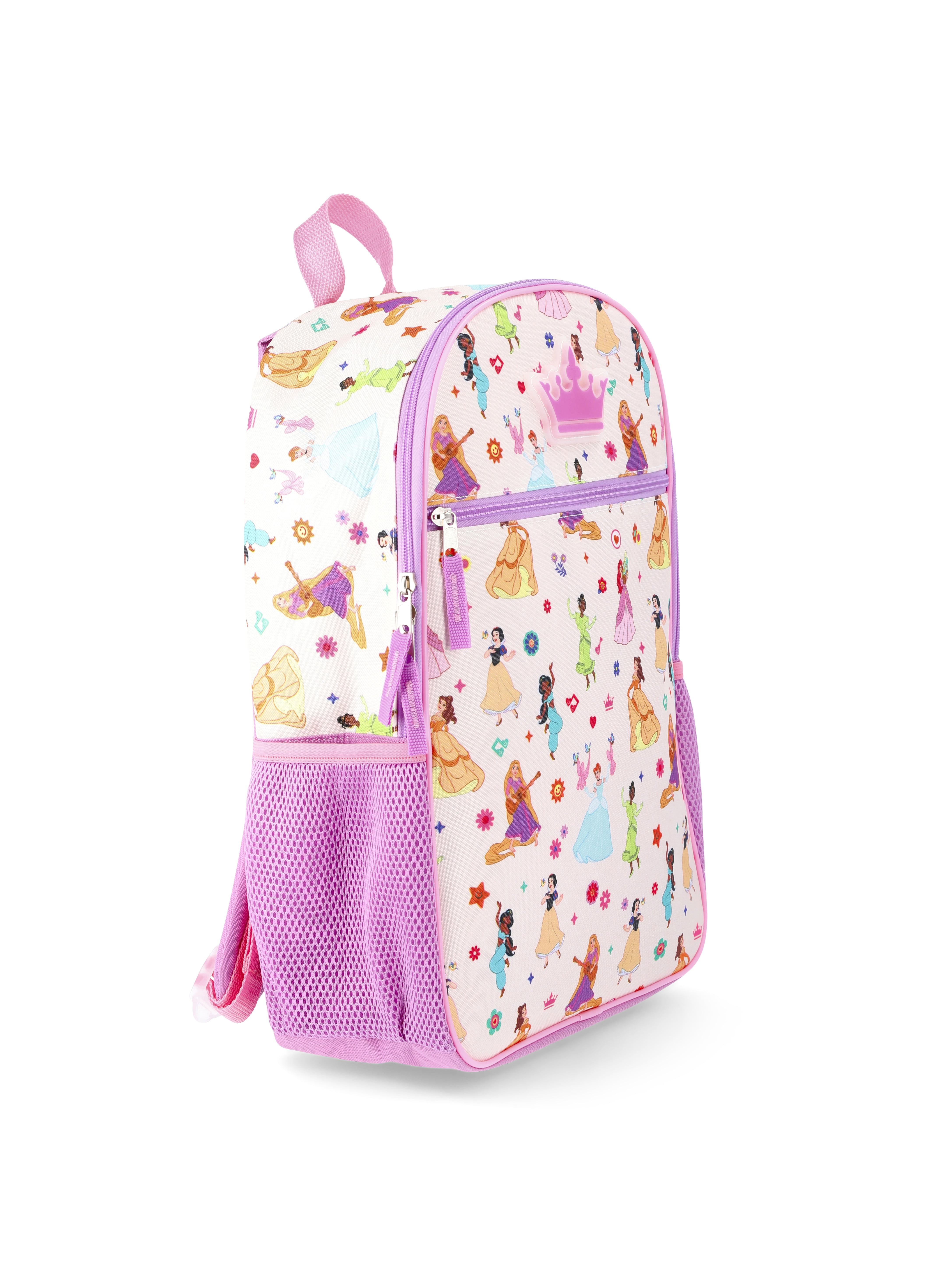 Disney Princess Girls' 16" Backpack, Pink