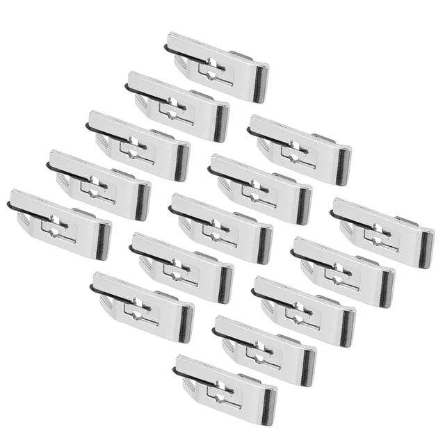 Overlock Pied de Presse, Simple Pratique en Acier Inoxydable Pied de Presse 15 Pcs pour la Maison