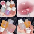 thumbnail image 3 of Heallor-brillo de labios de cristal de gelatina, hidratante, transparente, resistente al agua, duradero, maquillaje de labios Coreanos, 3 of 5