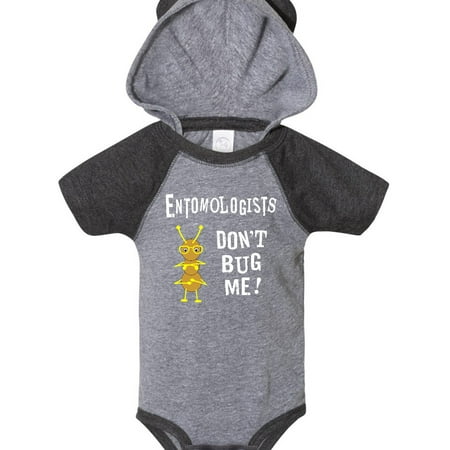 

Inktastic Entomologists Bug White Text Gift Baby Boy or Baby Girl Bodysuit