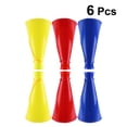 thumbnail image 3 of 6Pcs Cheerleaders Trumpet Portable Noise Maker Plastic Loudspeaker Soccer Fan Trumpet (Red, Yellow, Blue for Each 2Pcs), 3 of 9