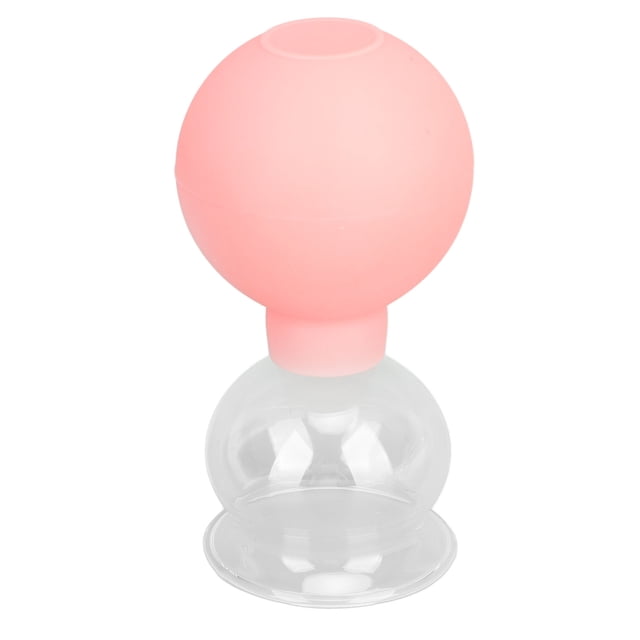 Ventosa De Silicona De Vidrio, Reduce La Tensión, Estimula La Circulación, Masaje, Ventosa De Vacío Para Belleza Y Familia