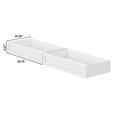 thumbnail image 7 of AFI, Mid-Century Modern Under Bed Storage Drawers, Queen/King/Twin XL, White, 7 of 7