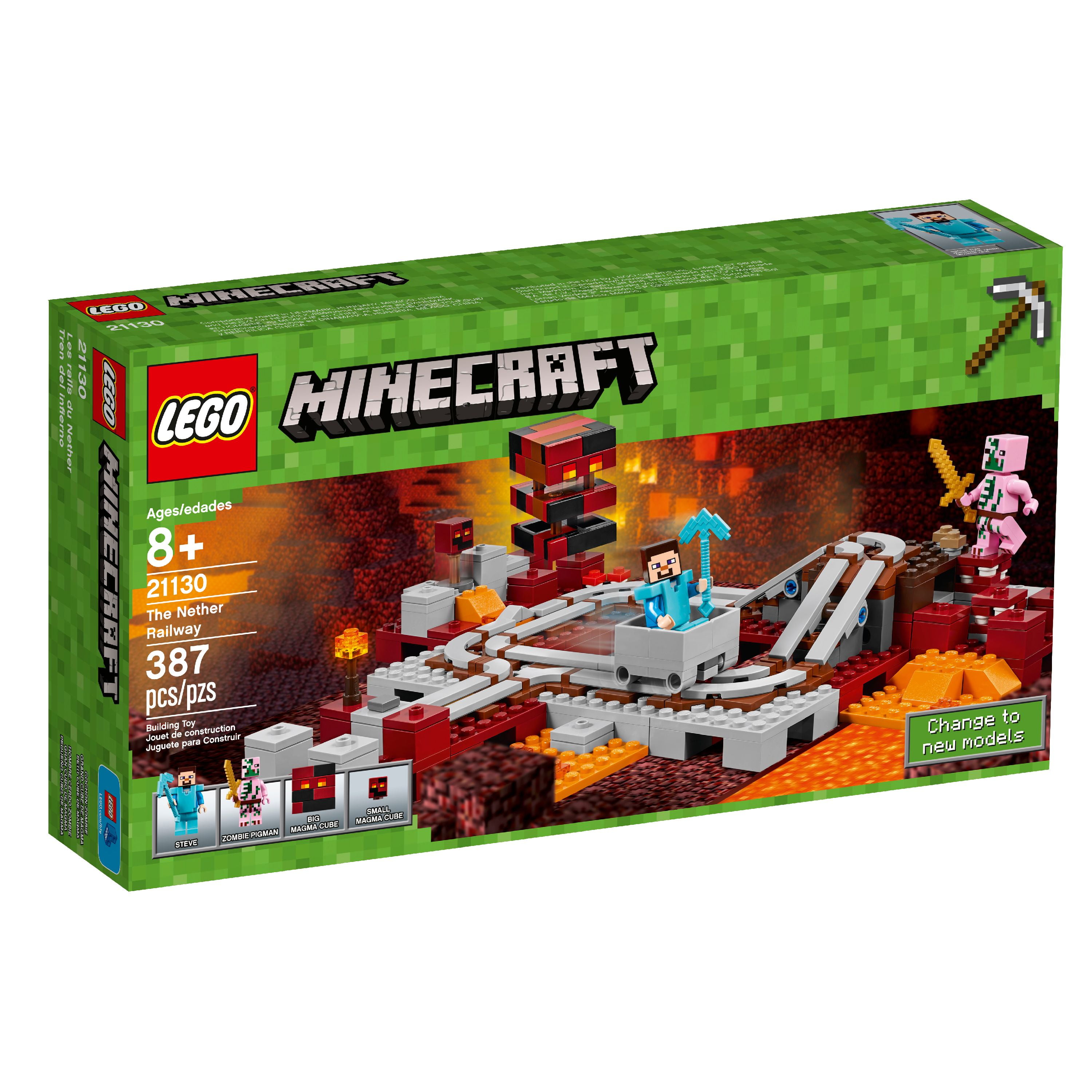 LEGO Nether Railway 21130 (387 Pieces) - Walmart.com