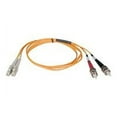 thumbnail image 6 of Tripp Lite 3M Duplex Multimode 50/125 Fiber Optic Patch Cable LC/ST 10' 10ft 3 Meter - LC Male - ST Male - 9.84ft - Orange, 6 of 6
