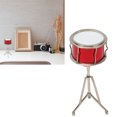 thumbnail image 1 of Snare Drum Set, Cute Copper Texture Tiny Snare Drum Fine Painted  Stable Base  For Bookcase, 1 of 8