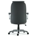 thumbnail image 4 of MyOfficeInnovations Bonded Leather Chair Grey (53253) 24328568, 4 of 5