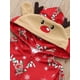 thumbnail image 4 of Jumpingount Pijamas familiares Navidad Vacaciones Impreso con capucha Ropa de dormir Body de manga larga Loungewear Pijama rojo Niño-8T Jumpingount AP004010-33, 4 of 6