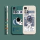 thumbnail image 5 of Case For Redmi Note 12 11 11T 11R 11E 10 9 8 7 7S PRO PLUS 4G 5G Simple Liquid silicone Case Funny Astronaut Spacewalk, 5 of 5