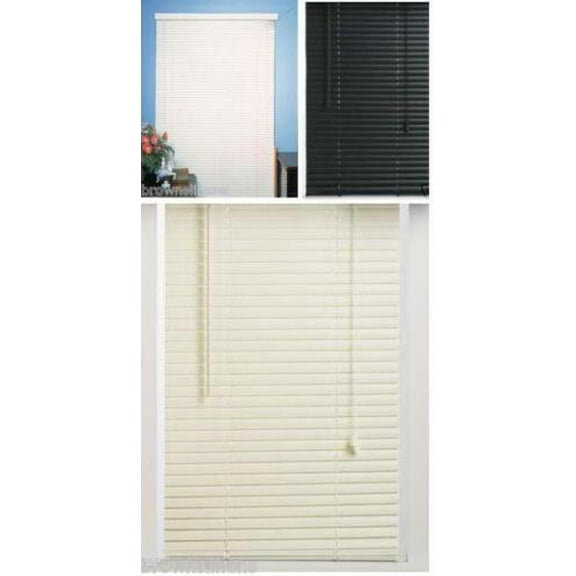VINYL MINI BLIND ALABASTER, 18" X 64"