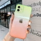 thumbnail image 1 of Funda de teléfono de silicona con degradado cuadrado de lujo para iPhone 13 12 11 Pro XS Max X XR SE 2020 7 8 Plus, funda trasera suave transparente, carcasa fina Tan Jianjun unisex, 1 of 2