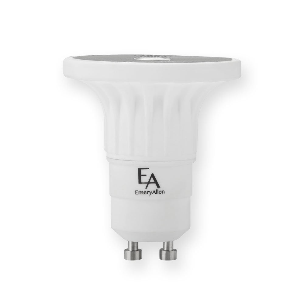 Revisor Mig selv pop Emery Allen 7 Watt GU10 Miniature LED Bulb - 3000K - 520 Lumens - 120V -  Walmart.com
