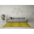 thumbnail image 3 of Ahgly Company Indoor Rectangle Persian Yellow Traditional Area Rugs, 2' x 4', 3 of 4
