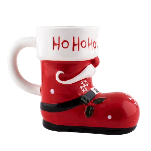BarConic® Tiki Drinkware, Santa Boot, 14 Ounce