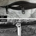 thumbnail image 2 of Funda de puf multifuncional para silla (sin relleno) blanco claro 130 x 60 cm, 2 of 6