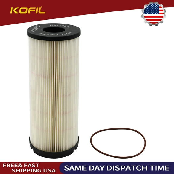 K37-1022 Fuel Filter Compatible with Peterbilt Kenworth Truck EPA 17 MX-13 MX-11 2007-up Replaces FS20208 WF10518 PF46237 PF46237 FX56237