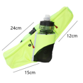 thumbnail image 2 of Sac Ceinture pour Bouteille d'Eau avec Espace de Rangement et Bouteille de Course - Course, Randonnée, Camping, Cyclisme, 2 of 5