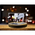 thumbnail image 2 of Piggy Delight | 3D Engraved Crystal Keepsake, 2 of 6