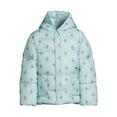 thumbnail image 5 of Lilo & Stitch Girls Hooded Puffer Coat with Patch Pockets, Sizes 4-12, 5 of 5