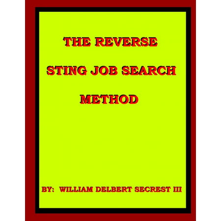 The Reverse Sting Job Search Method - eBook (Best Reverse Phone Search)