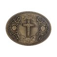 thumbnail image 4 of Hebilla de cinturón de vaquero occidental Hebilla de cinturón cruzada Hebilla de cinturón de jeans antigua americana Bronce, 4 of 9