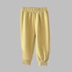 thumbnail image 2 of Odeerbi 1-10 Años Niños Niñas Algodón Pantalones Workout Athletic Deportes Jogger Pantalones Color Sólido Cintura Elástica Lindo Joggers, 2 of 4