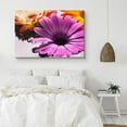 thumbnail image 3 of HFDF Canvas Prt Wall Art Purple Orchid & Water Droplet Floral Plants Photography Realism Zen Relax/Calm Multicolor Ultra for Livg Room, Bedroom, Office - 20x16inch Framed, 3 of 5