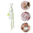 thumbnail image 3 of Unique Bargains 1 Pc Handbag Charms Keychains Baseball Bag Accessories Green, 3 of 5