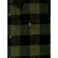 thumbnail image 2 of Wonder Nation Boys Long Sleeve Flannel Shirt, Sizes 4-18 & Husky, 2 of 3